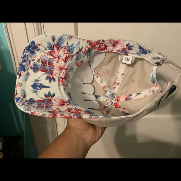 Gap Floral Cream/Grey-ish Cap - Picture 8 of 13